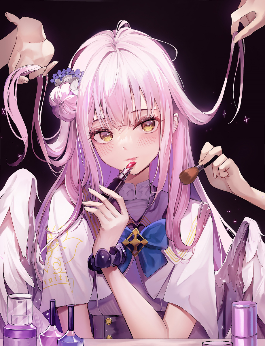 This is a pixiv picture whose title is 聖園ミカ.