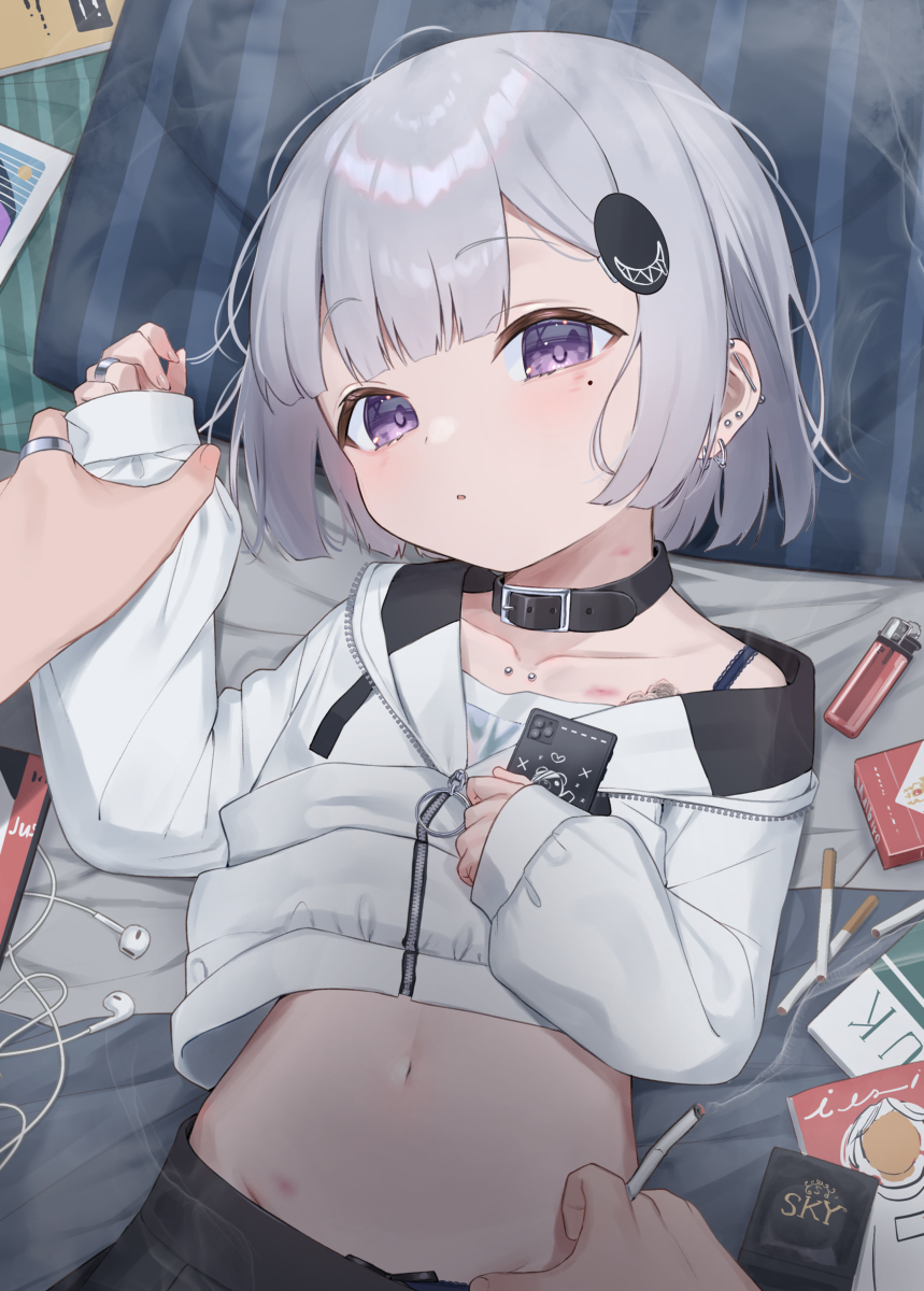 This is a pixiv picture whose title is 「今日は気分じゃないんだけど…」.