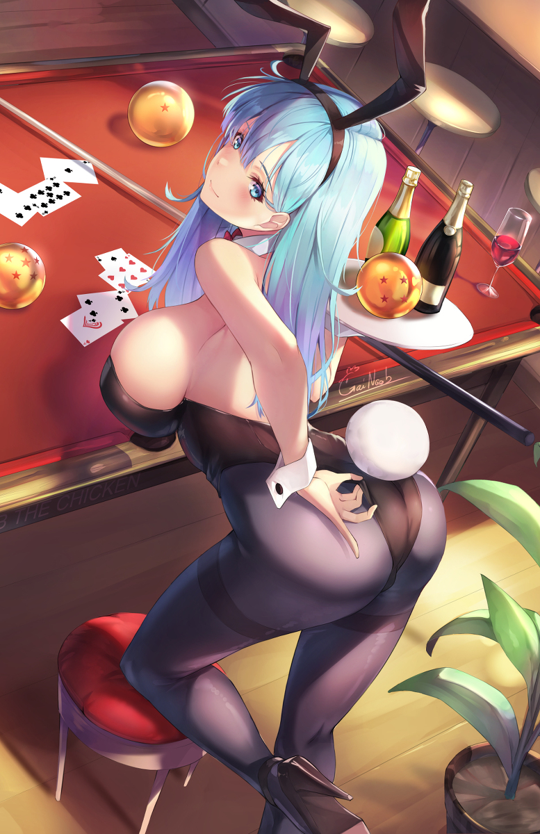 This is a pixiv picture whose title is POOL TABLE : BULMA side.