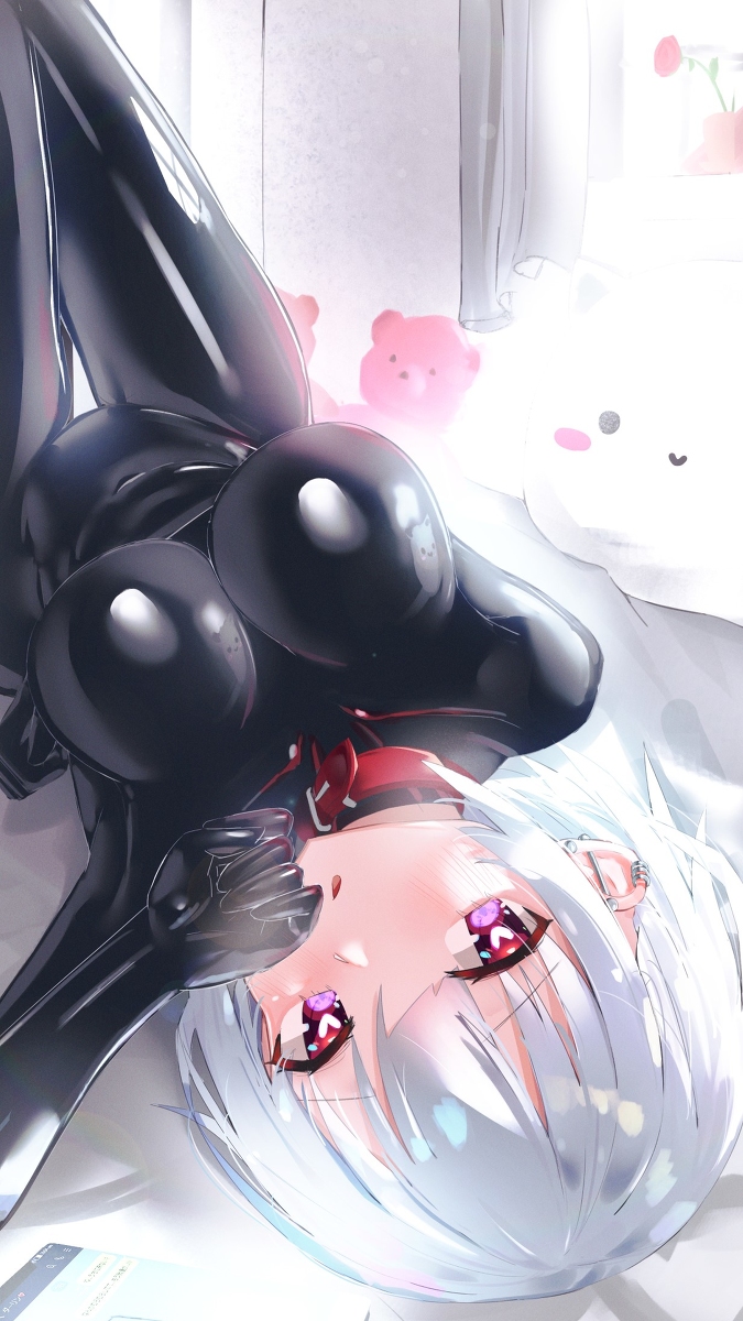 This is a pixiv picture whose title is 仰臥.