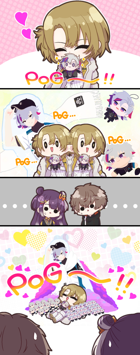 This is a pixiv picture whose title is POG…！.