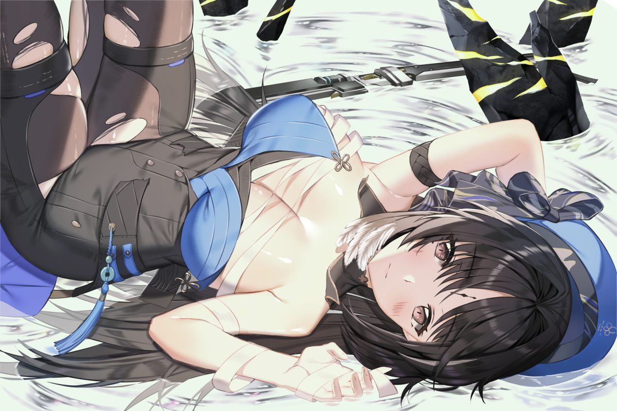 This is a pixiv picture whose title is 鳴潮.
