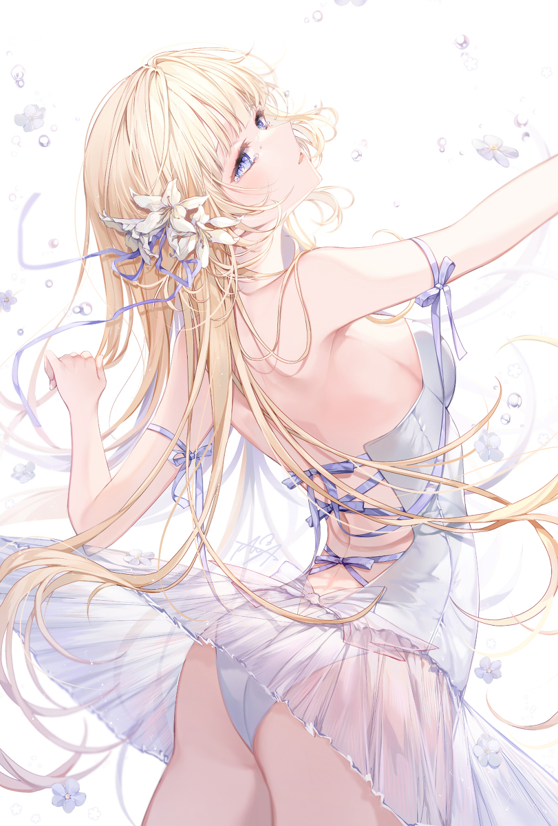 This is a pixiv picture whose title is Don't forget me.