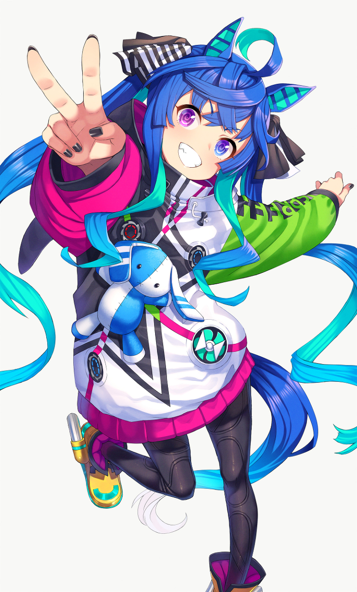 This is a pixiv picture whose title is ウマ娘絵3枚.