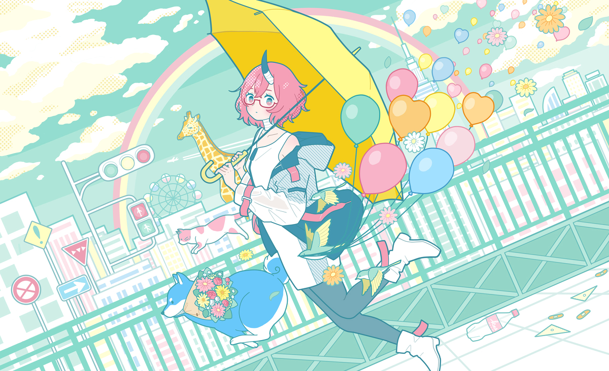 This is a pixiv picture whose title is MVイラスト.