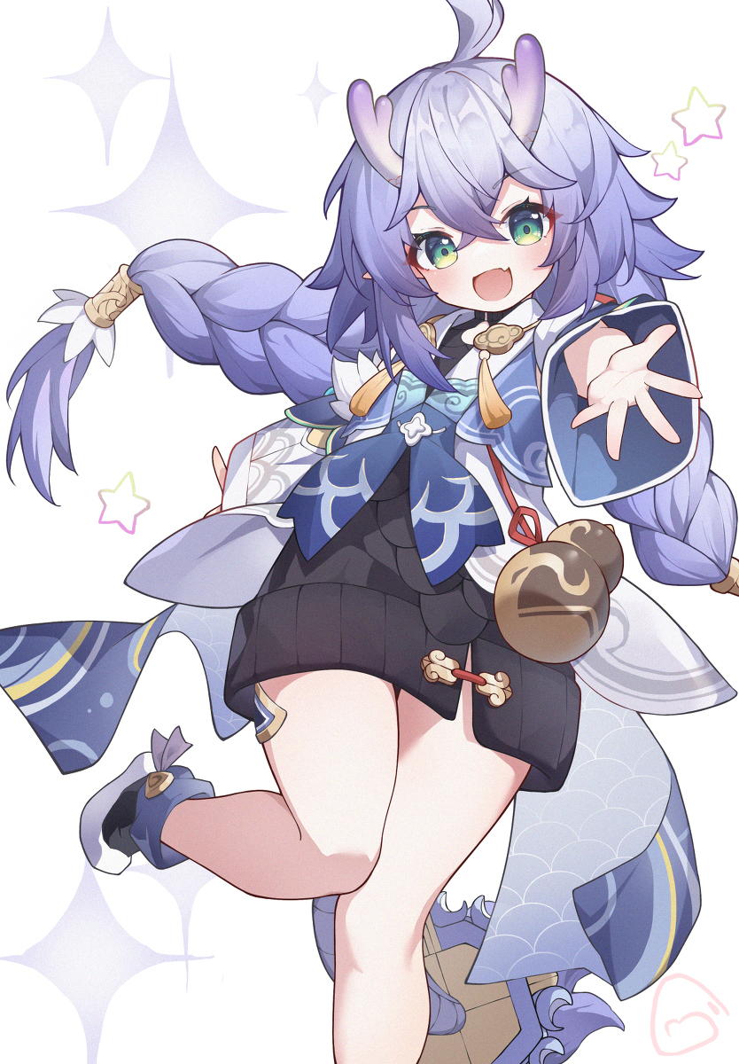 This is a pixiv picture whose title is 一只小白露.