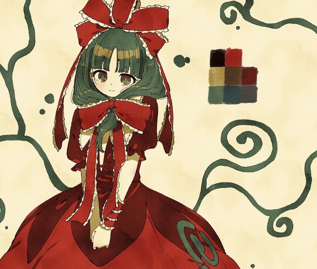 This is a pixiv picture whose title is 無題.