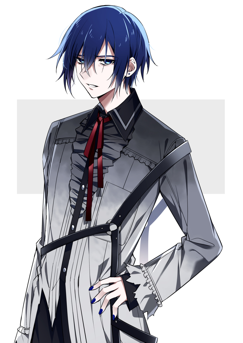This is a pixiv picture whose title is KAITO.