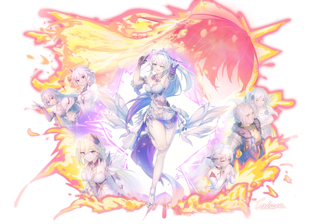 This is a pixiv picture whose title is 为世界上所有的美好而战！.