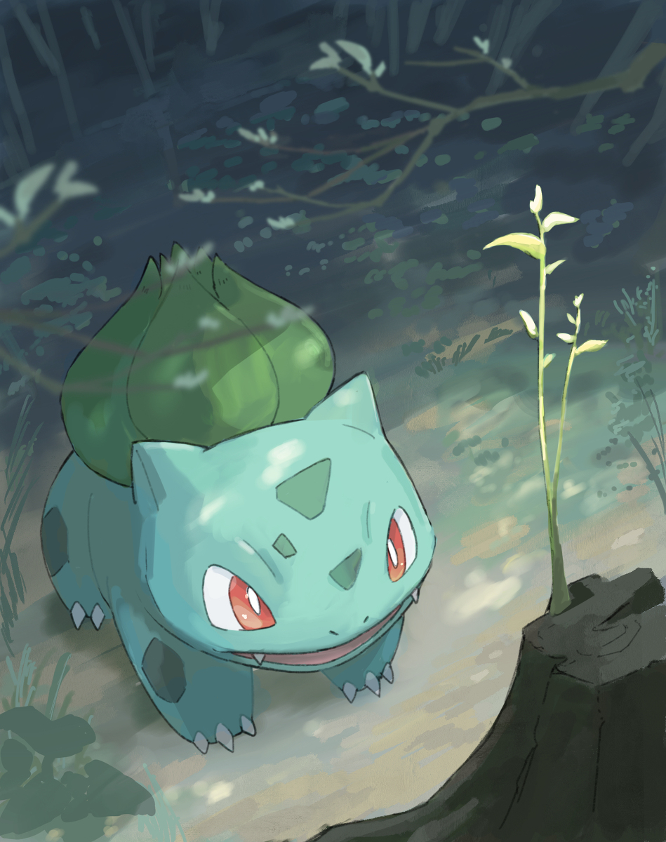 This is a pixiv picture whose title is フシギダネ.