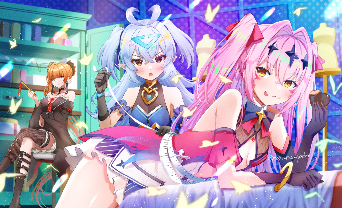 This is a pixiv picture whose title is トップモデルの休息.