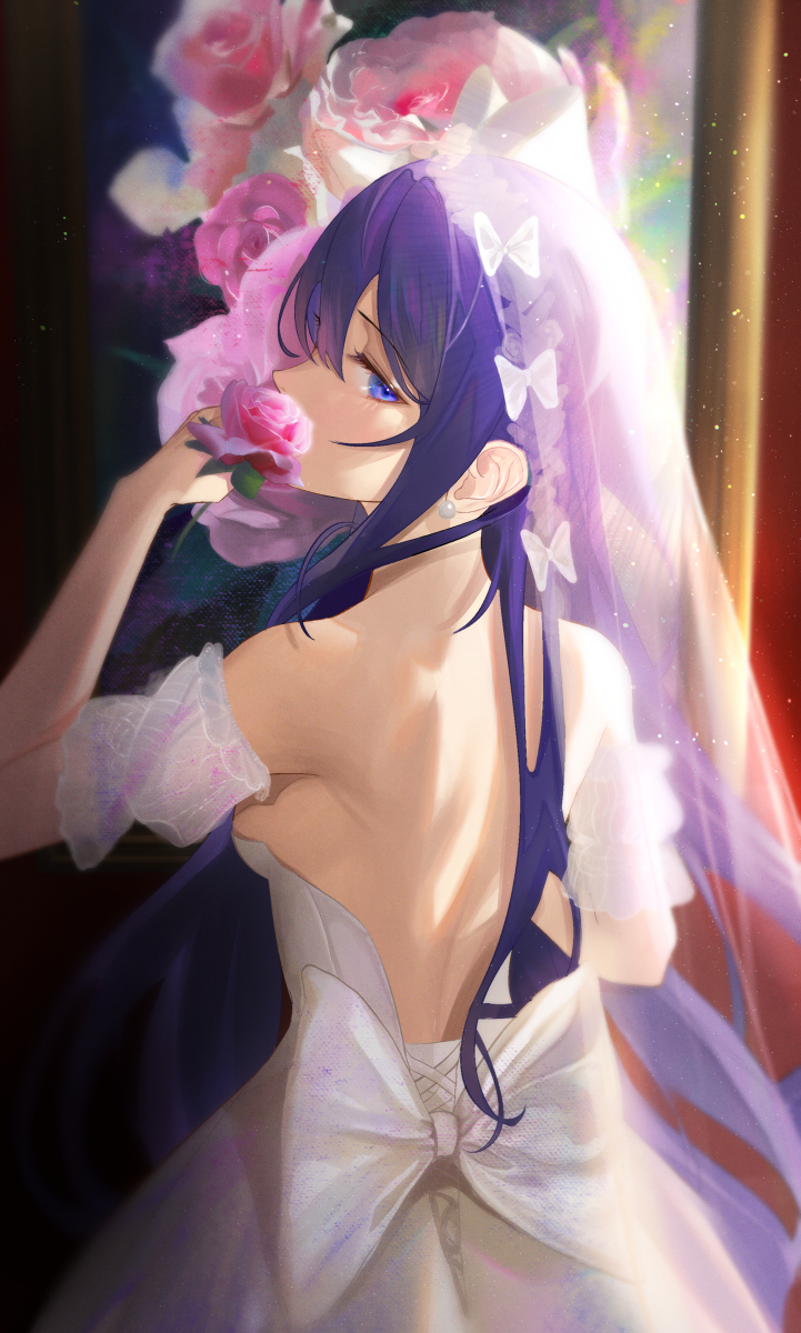 This is a pixiv picture whose title is rose.