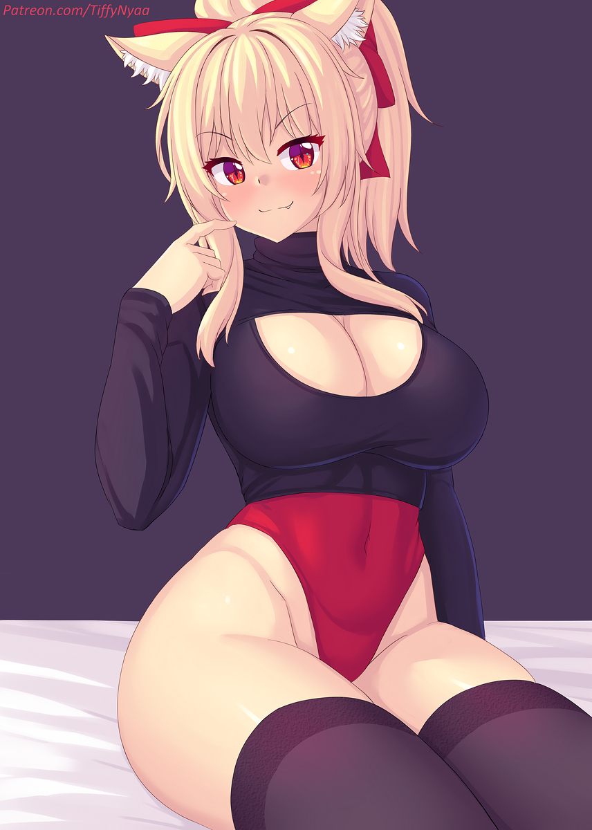 This is a pixiv picture whose title is Tiffy Thighs~~.