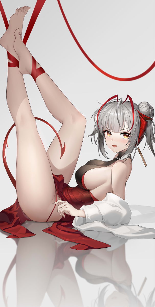 This is a pixiv picture whose title is W.