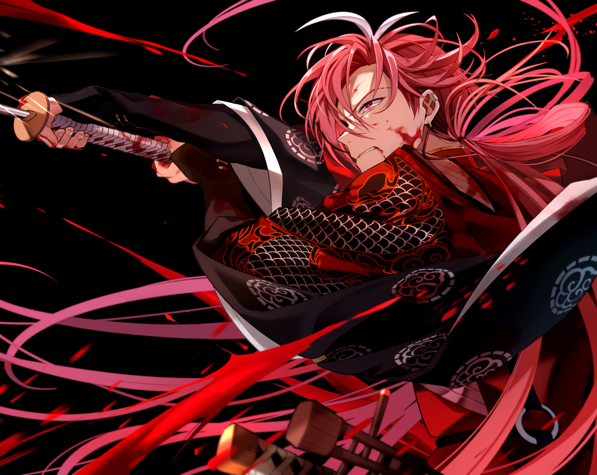 This is a pixiv picture whose title is 【FGO】高杉社長実装おめでとう！.