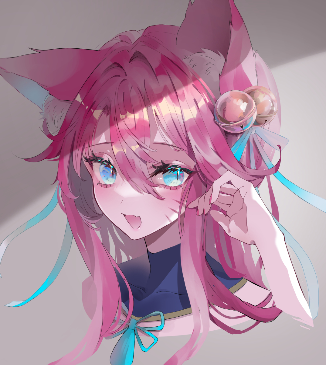 This is a pixiv picture whose title is Ahri.