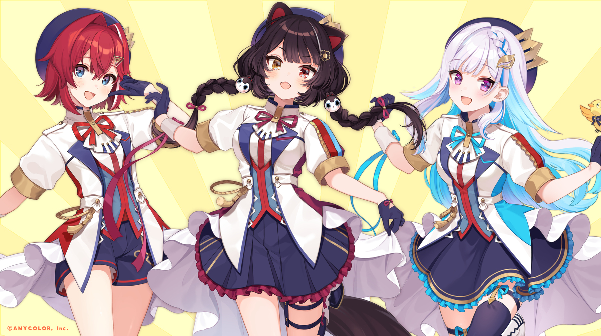 This is a pixiv picture whose title is さんばか！（＋とリゼさん）.