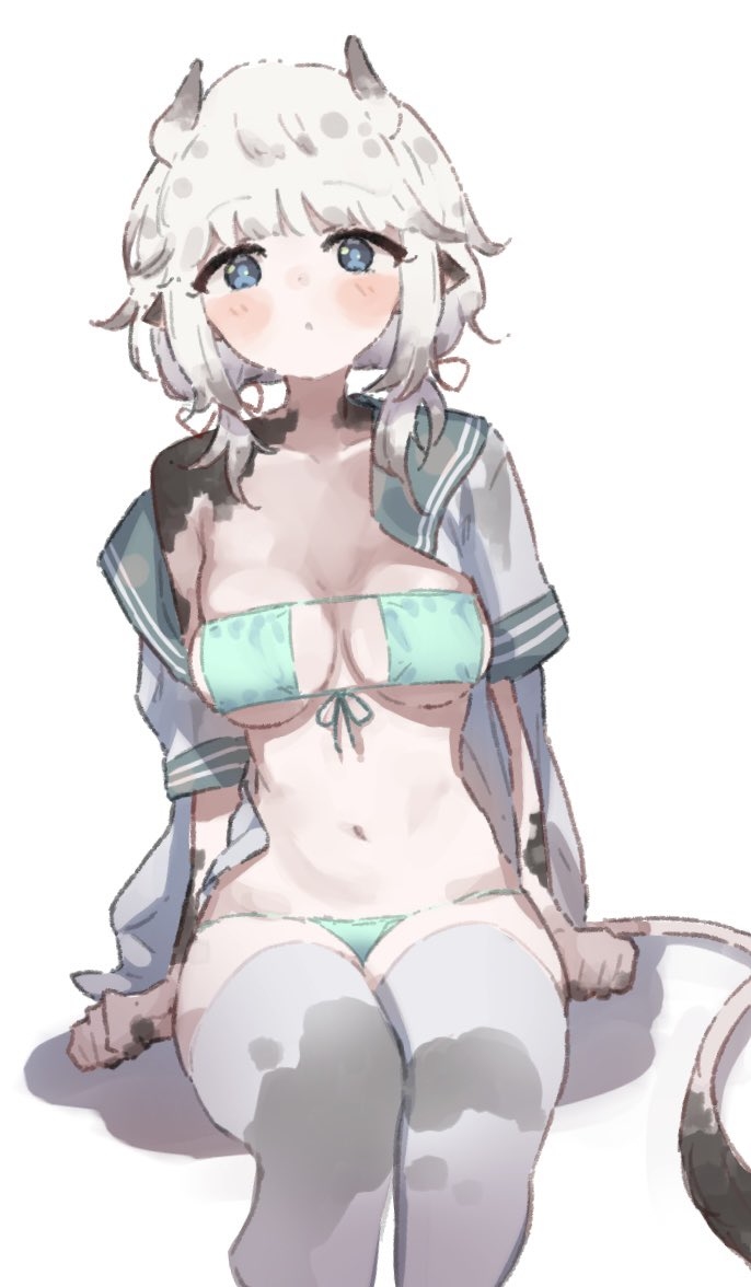 This is a pixiv picture whose title is うしちゃん.