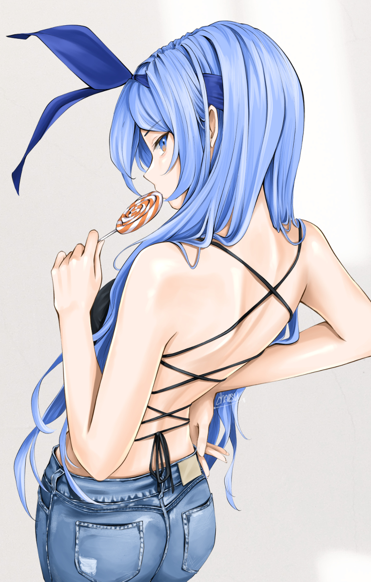 This is a pixiv picture whose title is lollipop.