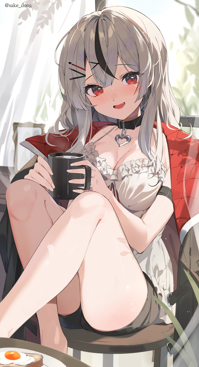 This is a pixiv picture whose title is 沙花叉クロヱ.