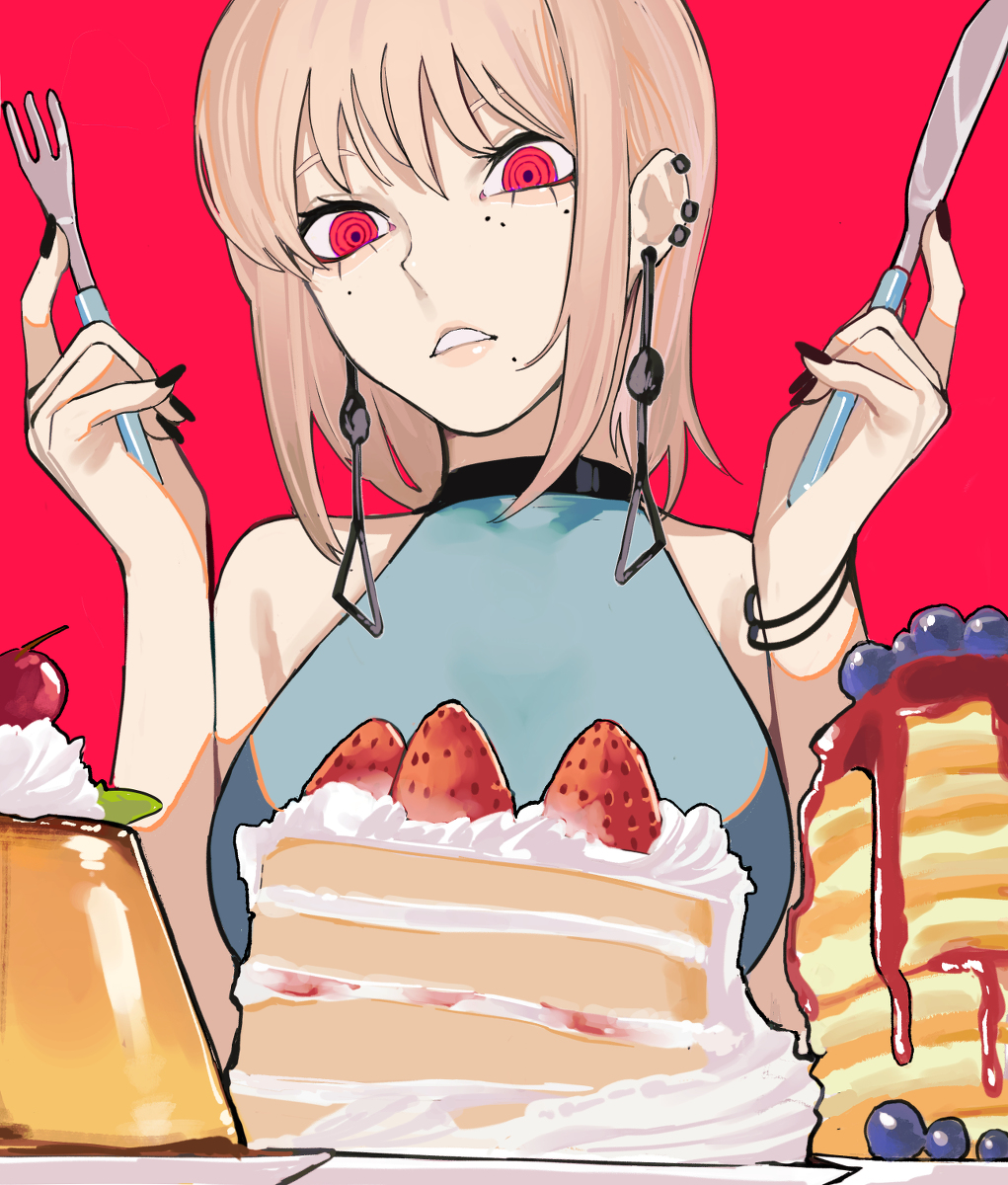 This is a pixiv picture whose title is sweet tooth.