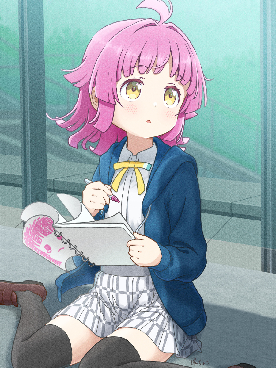 This is a pixiv picture whose title is 天王寺璃奈ちゃん📶.