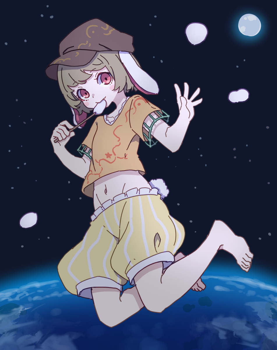 This is a pixiv picture whose title is 宇宙団子.