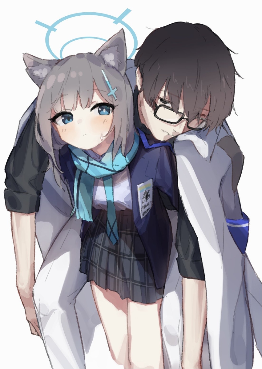 This is a pixiv picture whose title is シロコ.