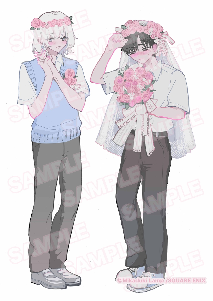This is a pixiv picture whose title is お知らせ　「姫野くんは姫になりたくない」描き下ろしグッズ発売.