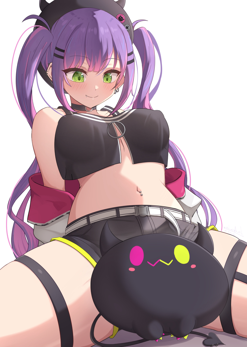 This is a pixiv picture whose title is 常闇トワ.
