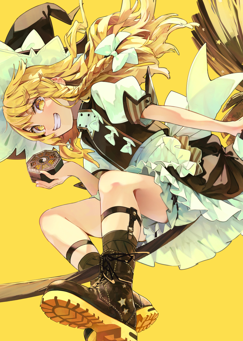 This is a pixiv picture whose title is 魔理沙.