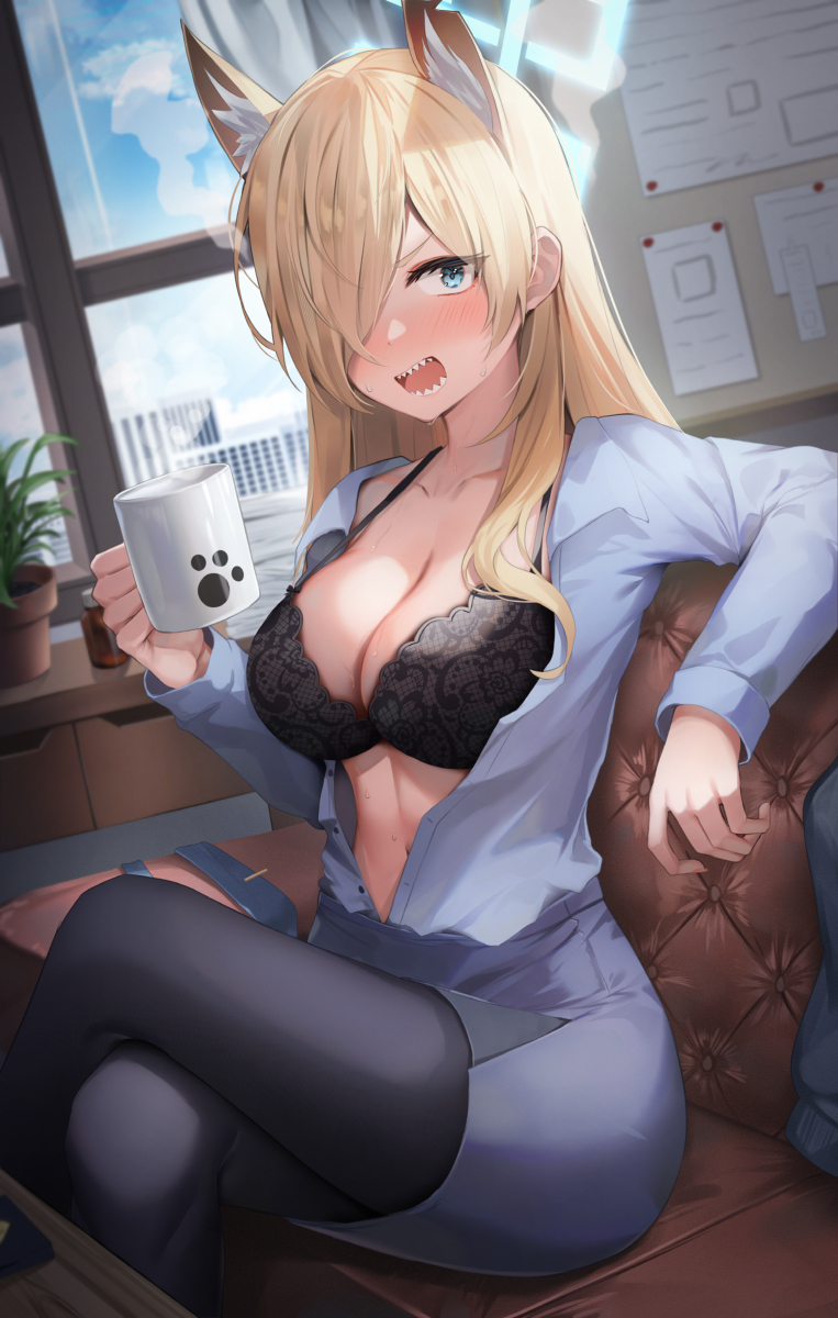 This is a pixiv picture whose title is 尾刃カンナ.