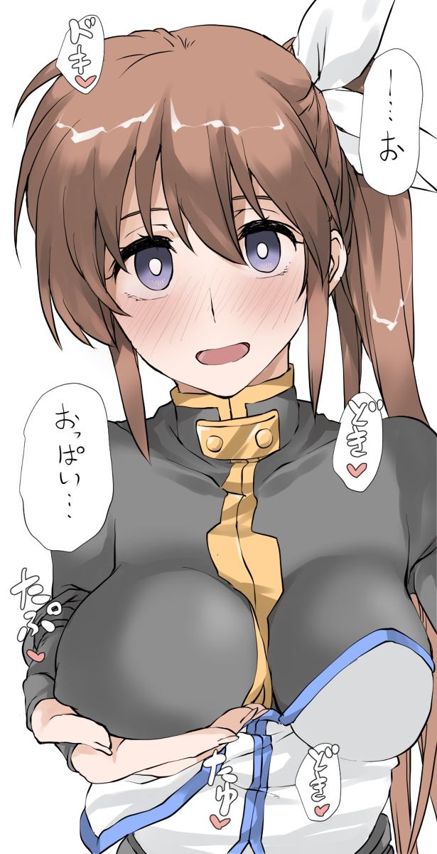 This is a pixiv picture whose title is なのぱい.