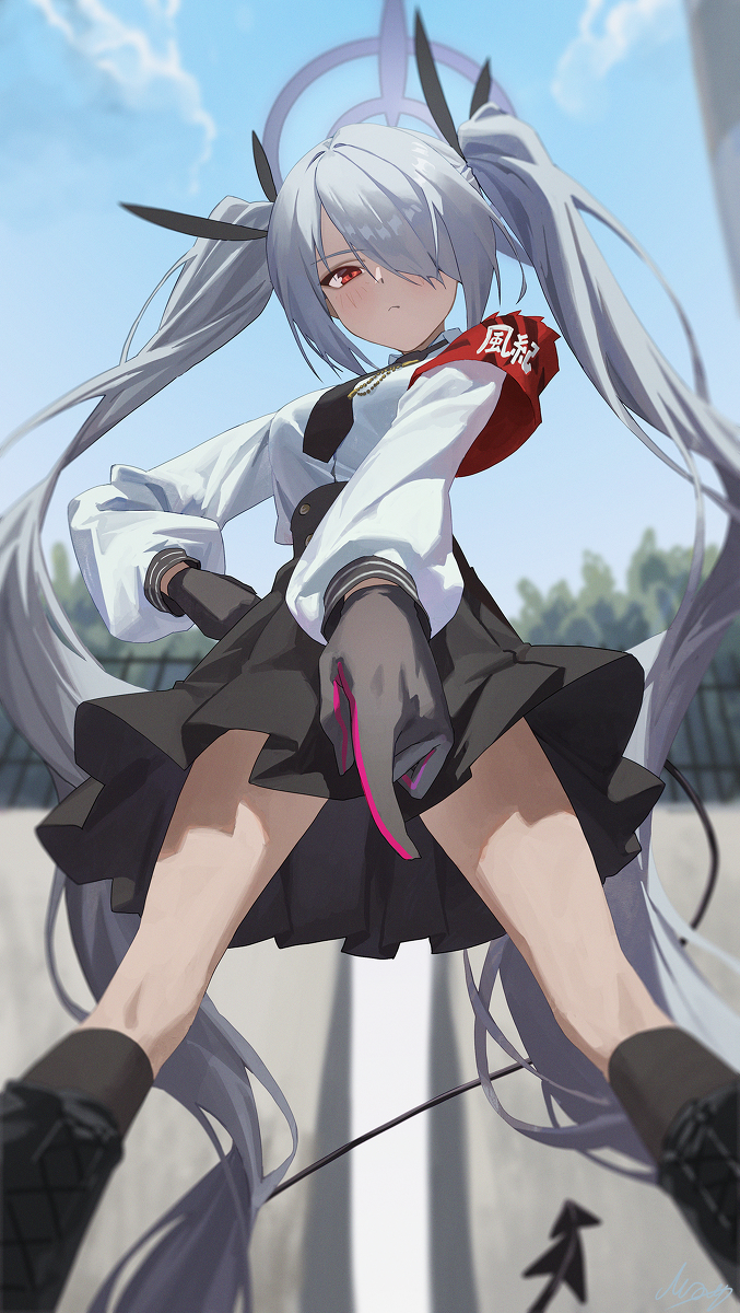 This is a pixiv picture whose title is 銀鏡イオリ.