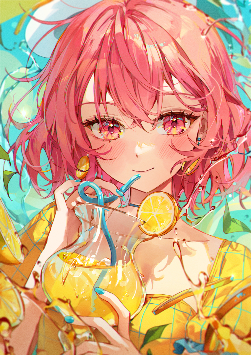 This is a pixiv picture whose title is レモネード.