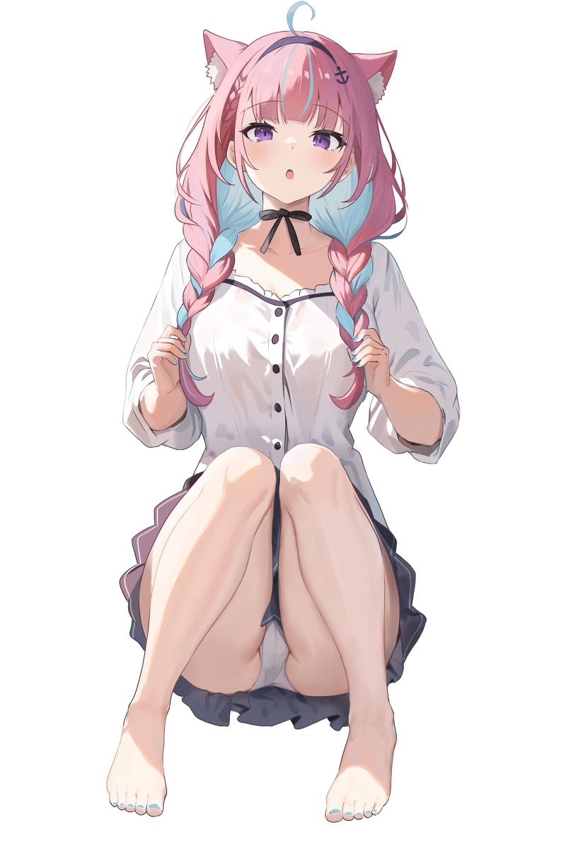 This is a pixiv picture whose title is あくあーと.