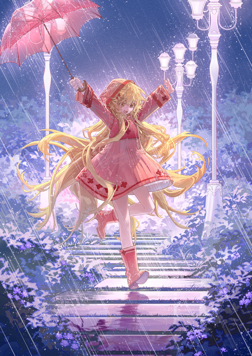 This is a pixiv picture whose title is rain.