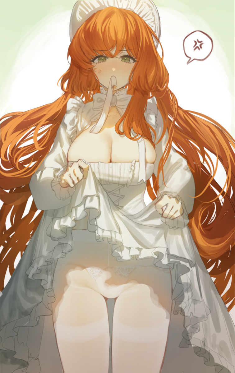 This is a pixiv picture whose title is 흰 로리타 이스마엘.