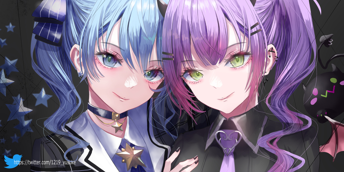 This is a pixiv picture whose title is すいトワ.