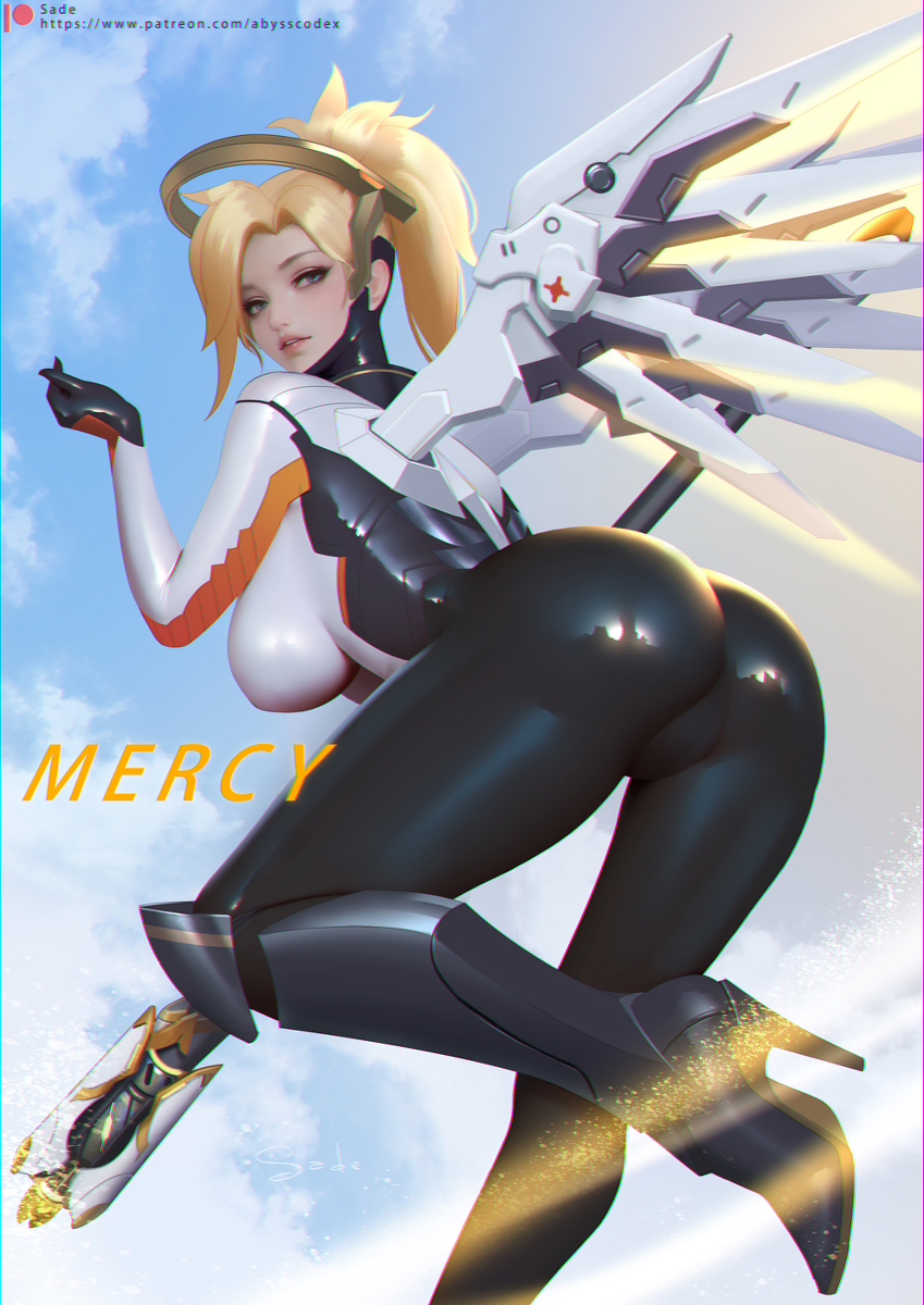 This is a pixiv picture whose title is Overwatch_Mercy.