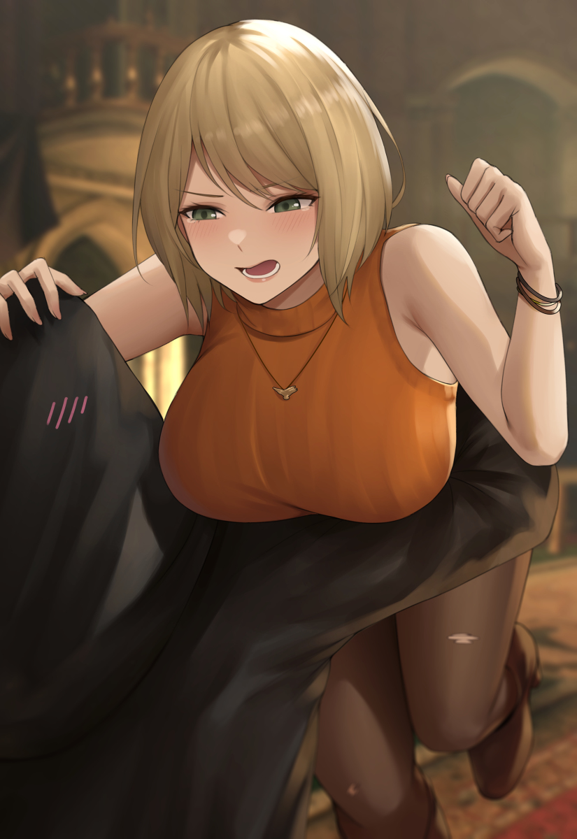 This is a pixiv picture whose title is どこ触ってんのよ！.