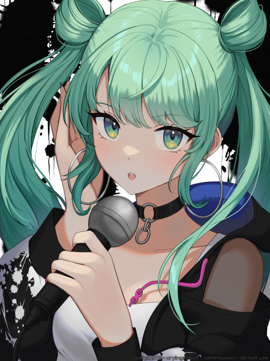 This is a pixiv picture whose title is 初音ミク.