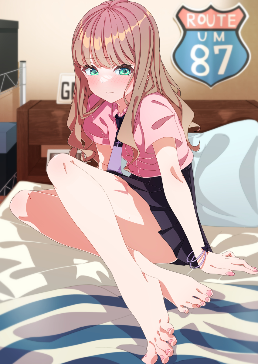 This is a pixiv picture whose title is 「私だって、慣れてるわけじゃないから…」.