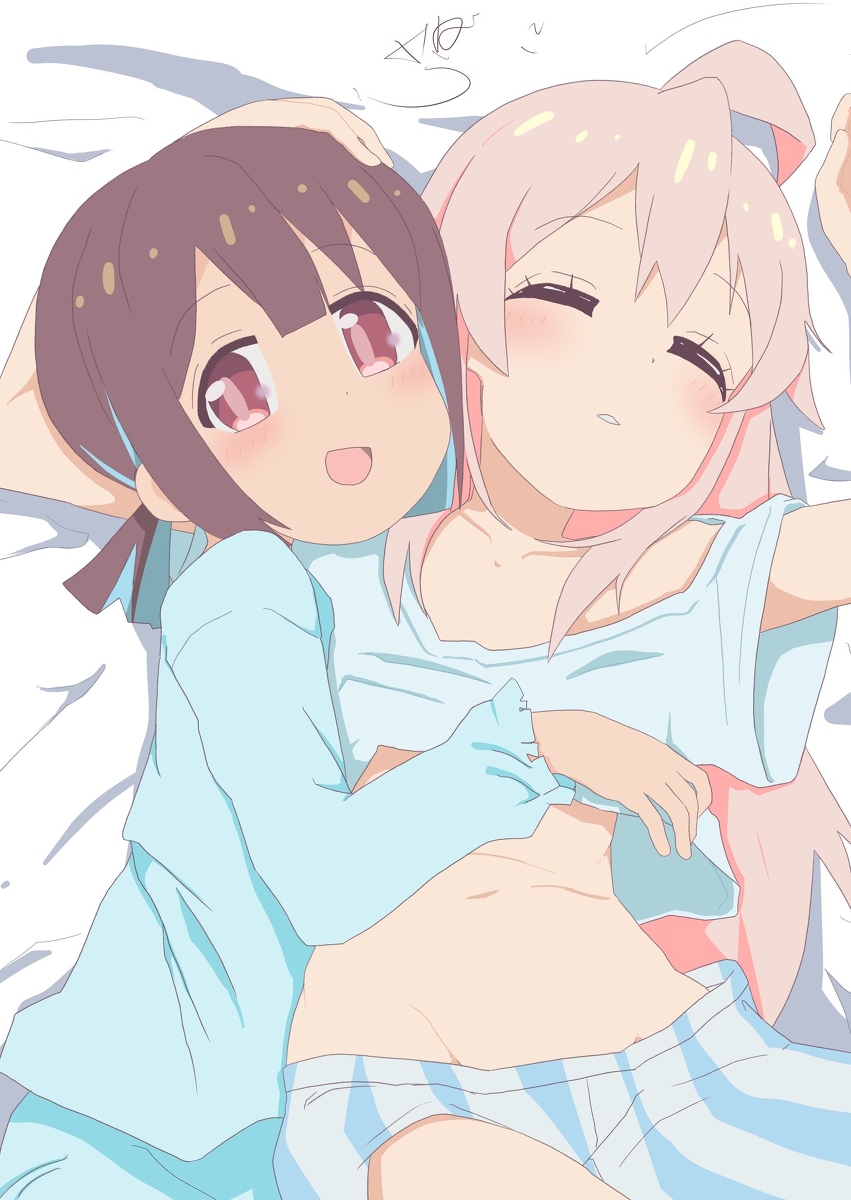 This is a pixiv picture whose title is もみまひ！.