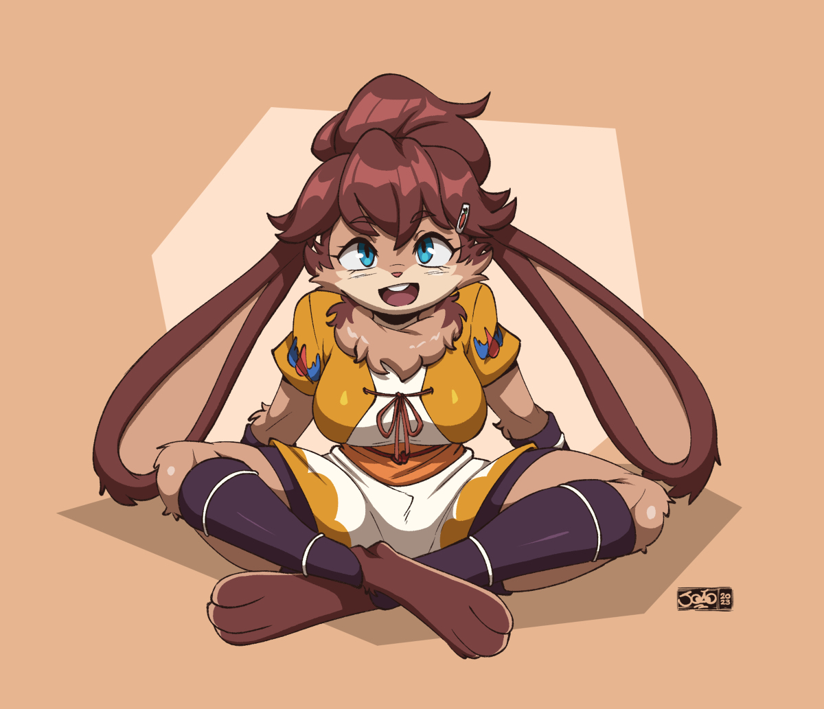 This is a pixiv picture whose title is Lop + Timelapse.
