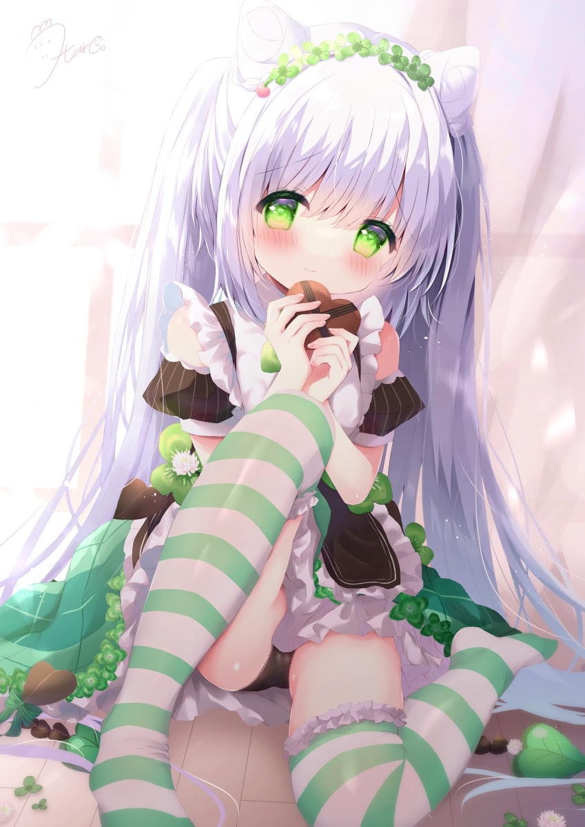 This is a pixiv picture whose title is そんなにこのチョコレートがほしいんですか…？.