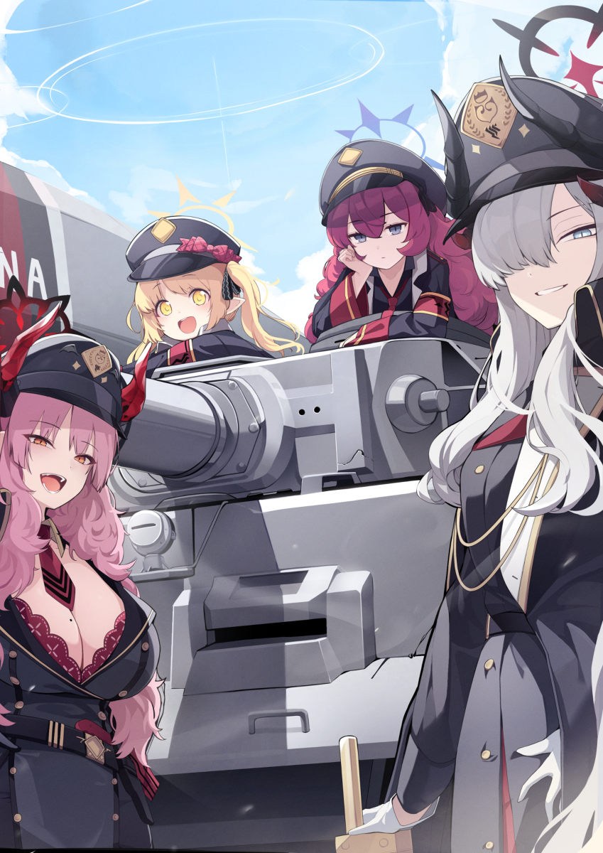 This is a pixiv picture whose title is 万魔殿.