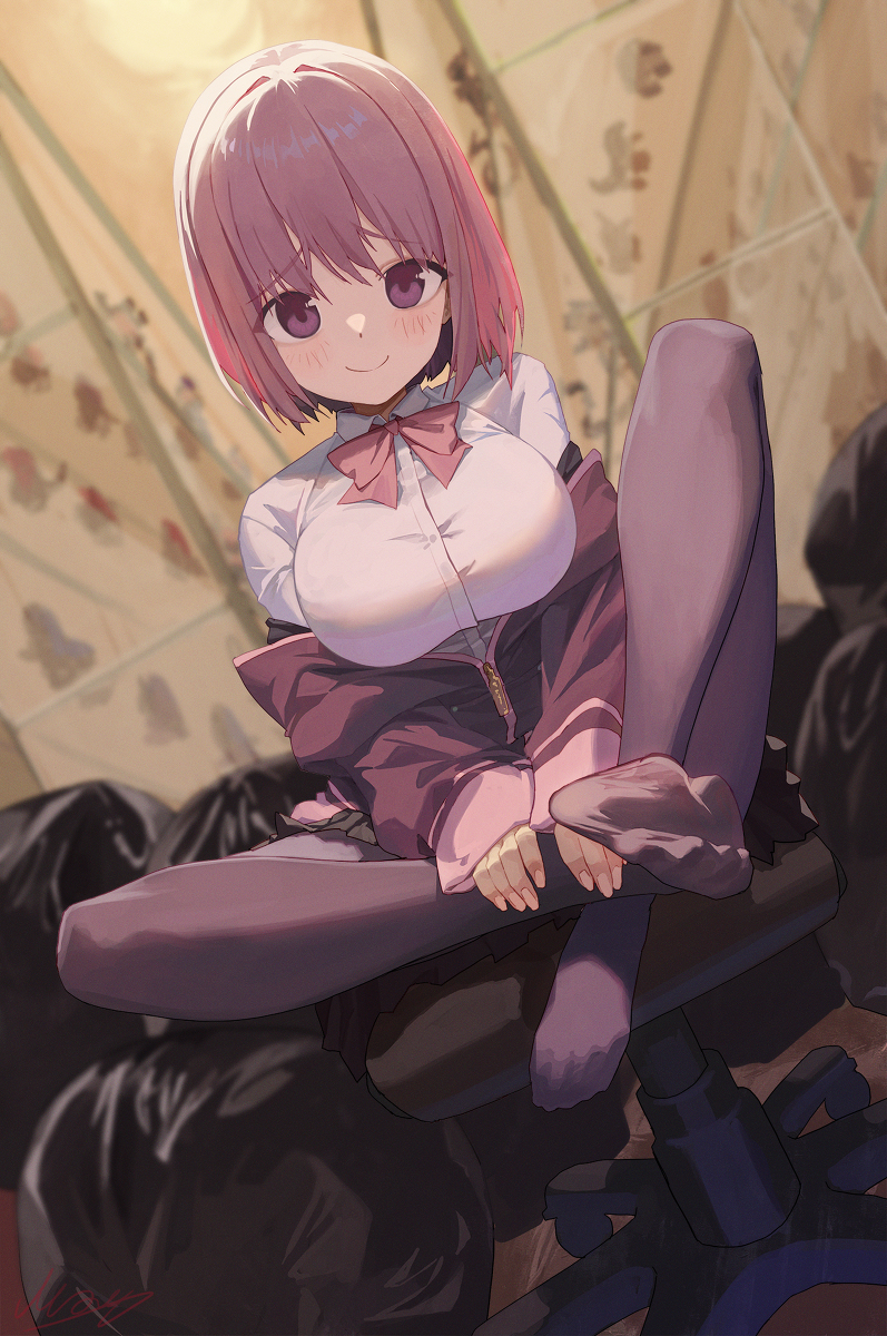 This is a pixiv picture whose title is 新条アカネ.