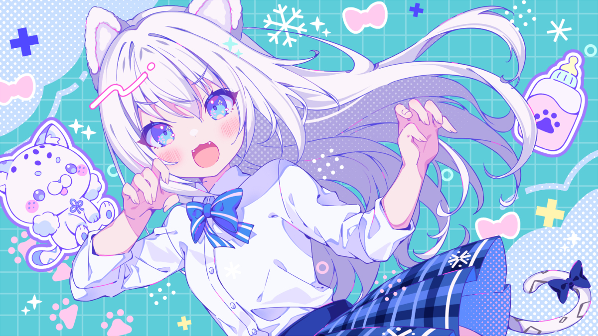 This is a pixiv picture whose title is がおー！.