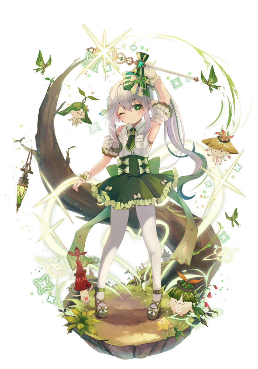 This is a pixiv picture whose title is Magical girl💚Nahida.